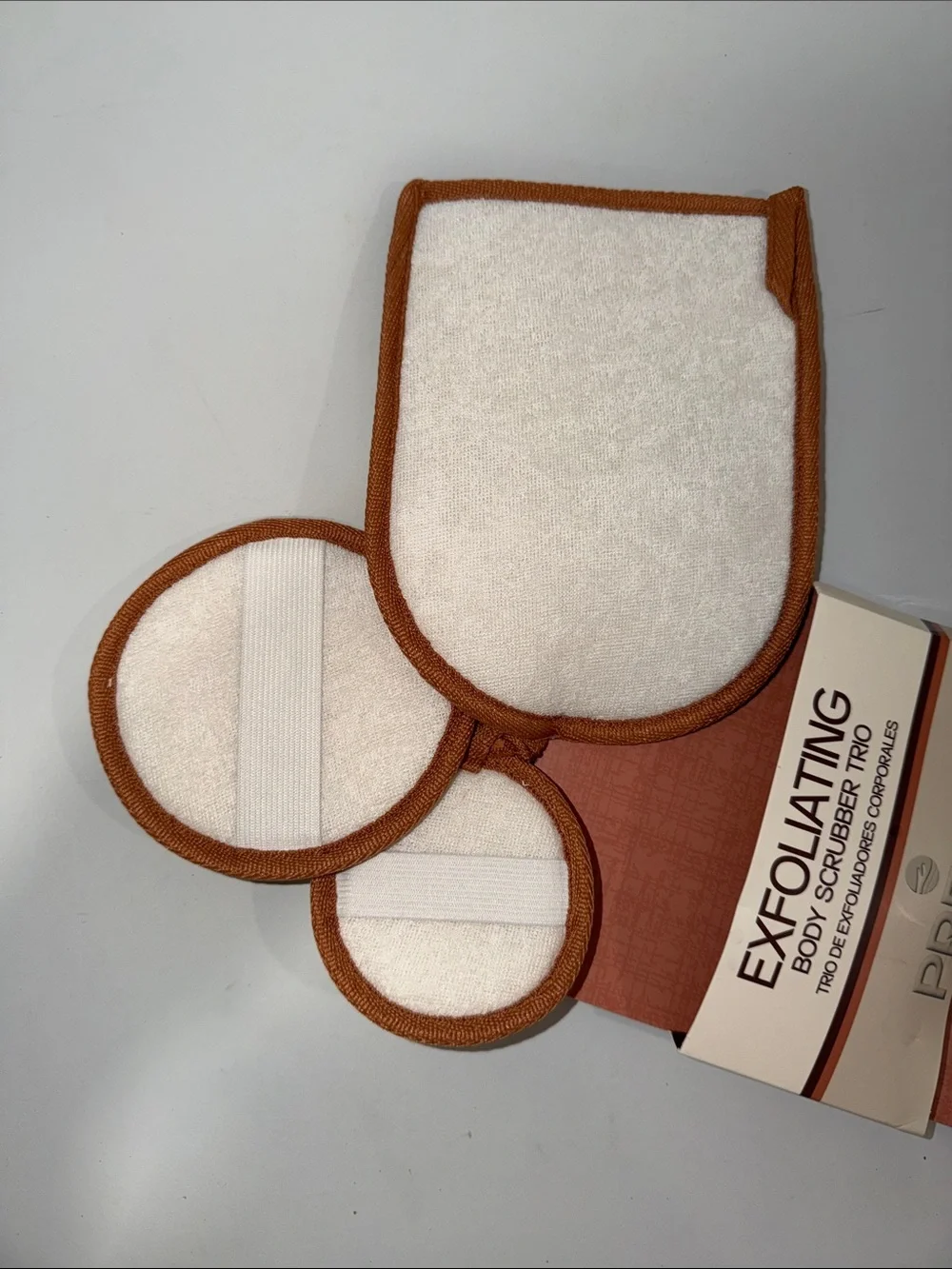 PREPT Ivory Brown 3 piece Exfoliating Trio Set for MEN